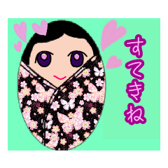 [LINEスタンプ] 和たまごちゃん