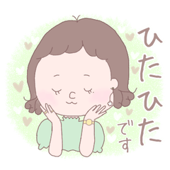 [LINEスタンプ] OL ヲタ美の日常