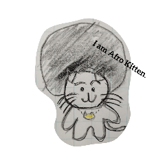 [LINEスタンプ] アフロキャット(AFRO CATS)