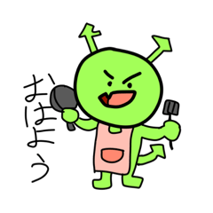 [LINEスタンプ] チクチク星人