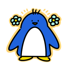 [LINEスタンプ] 楽しく生きたいペンギン