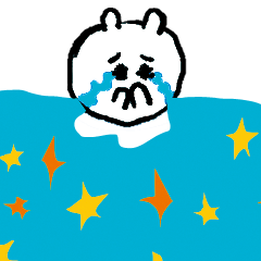 [LINEスタンプ] うれし涙の海002