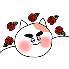 [LINEスタンプ] 甘い面白い猫の兄弟