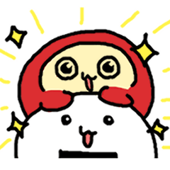 [LINEスタンプ] だるまとおにぎりスタンプ