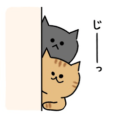 [LINEスタンプ] レオとネロ