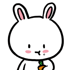 [LINEスタンプ] 愛おしいうさぎ、ととちゃんの毎日