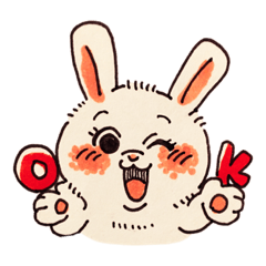 [LINEスタンプ] うさ❇︎たま子❇︎