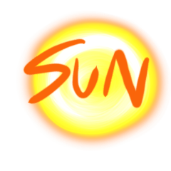 [LINEスタンプ] 太陽の光の画像（メイン）