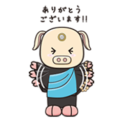 [LINEスタンプ] ブットンくん