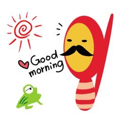 [LINEスタンプ] 「ハナラビ」で伝えよう①