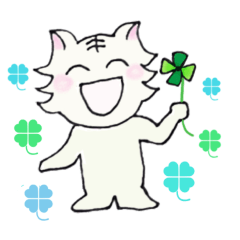 [LINEスタンプ] しろねこトラ丸の日常会話