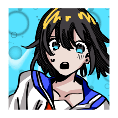 [LINEスタンプ] 私のスタンプ使いません？2