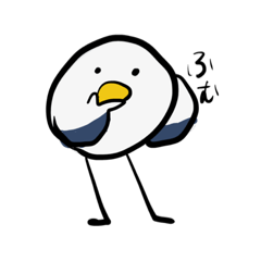 [LINEスタンプ] かもめかも〜