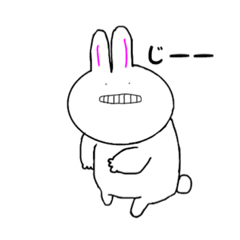 [LINEスタンプ] 兎ところにより猫