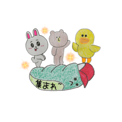 [LINEスタンプ] 色鉛筆♡
