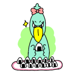 [LINEスタンプ] ゆめかわハシビロちゃんの使えるスタンプ