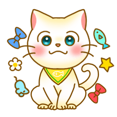 [LINEスタンプ] 猫のしぐさから気持ちを考えよう！