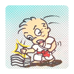 [LINEスタンプ] 秋山実先生＆Jackの空手道