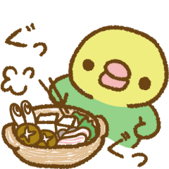 [LINEスタンプ] セキセイインコのたらこちゃんと秋冬