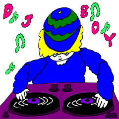 [LINEスタンプ] DJ BOY 2ndの画像（メイン）