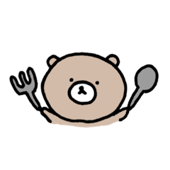 [LINEスタンプ] くまのポちゃん