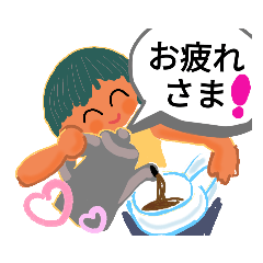 [LINEスタンプ] ママの素直な気持ち