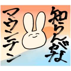 [LINEスタンプ] 謎のうささん2