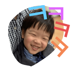 [LINEスタンプ] 韓国男子 6歳