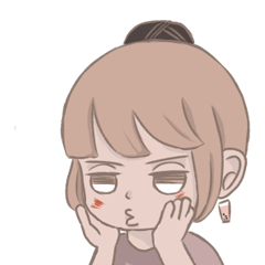 [LINEスタンプ] タピオカミルクティー女子の日常第二弾