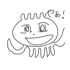 [LINEスタンプ] カッコいいキャラクター！！！