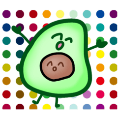 [LINEスタンプ] あぼかどちゃんスタンプ