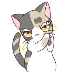 [LINEスタンプ] モナカとピノ