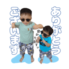 [LINEスタンプ] 橋本BROTHERS①