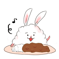 [LINEスタンプ] もふウサうーりー★★ダジャレ★★