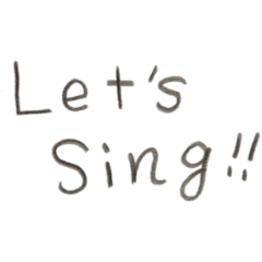 [LINEスタンプ] 【Sing】仲良し