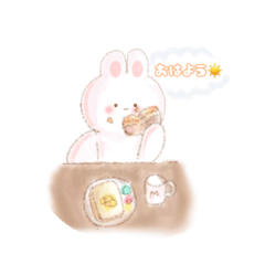 [LINEスタンプ] ♡うさにゃんこすたんぷ♡