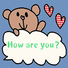 [LINEスタンプ] かわいい英語スタンプ207