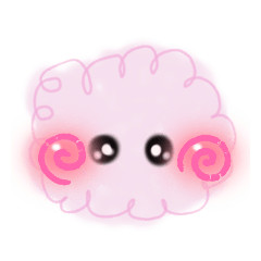 [LINEスタンプ] わたあめ☆ももちゃん