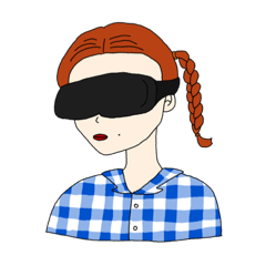 [LINEスタンプ] ときどき使える可愛い子