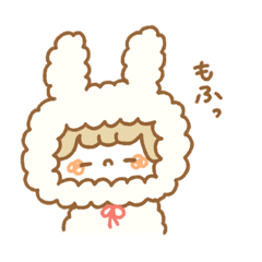 [LINEスタンプ] もふもふしたやつら