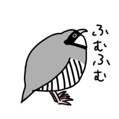 [LINEスタンプ] まったりイワシャコ