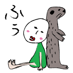 [LINEスタンプ] たまごママちゃんと動物たち