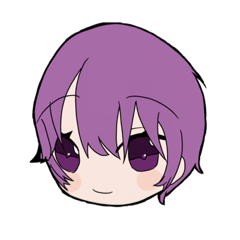 [LINEスタンプ] 紫てゃん