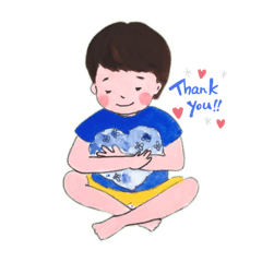 [LINEスタンプ] 『はるちゃんのプレゼント』から大切な人へ