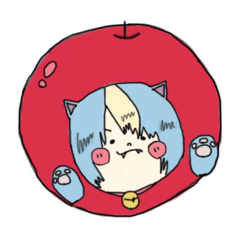 [LINEスタンプ] にゃんこのまーくん