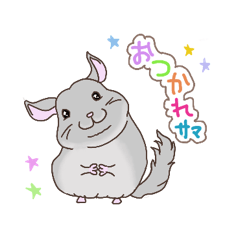 [LINEスタンプ] チンチラといっしょ