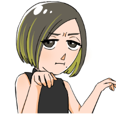 [LINEスタンプ] くろゆり