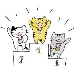 [LINEスタンプ] LMにゃんこ 大運動会