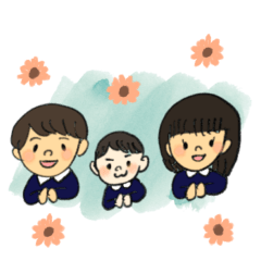 [LINEスタンプ] こやま家スタンプ