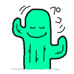 [LINEスタンプ] サボちゃんのご挨拶